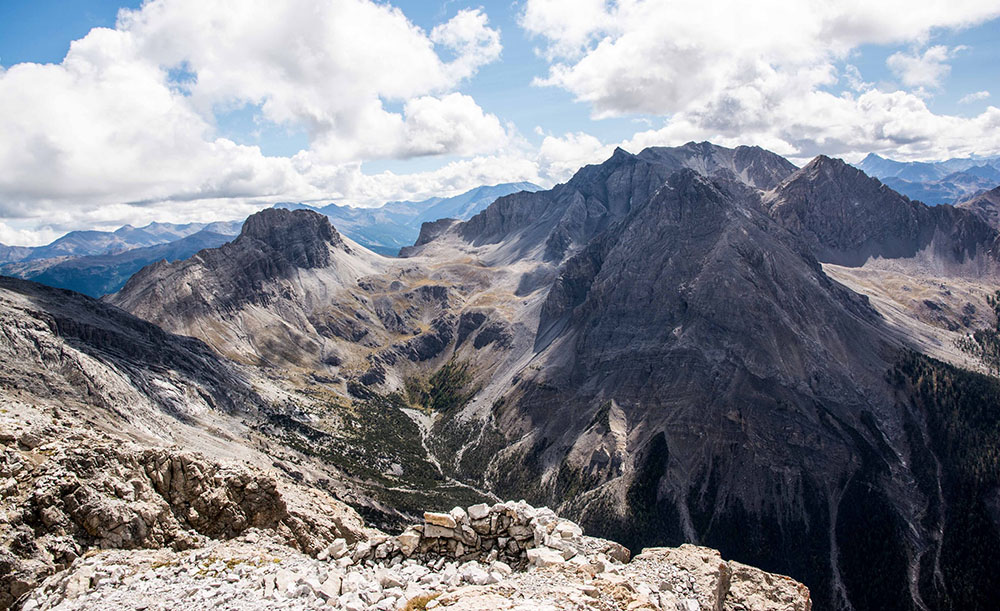 Panorama da Punta Charrà